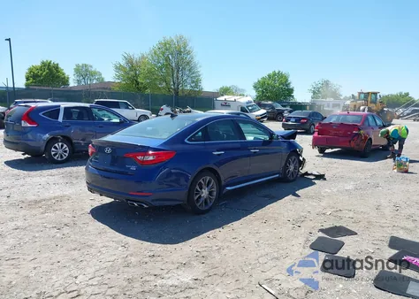 2015 Hyundai Sonata Limited 2.0T from USA, damaged, VIN 5NPE34AB9FH154304